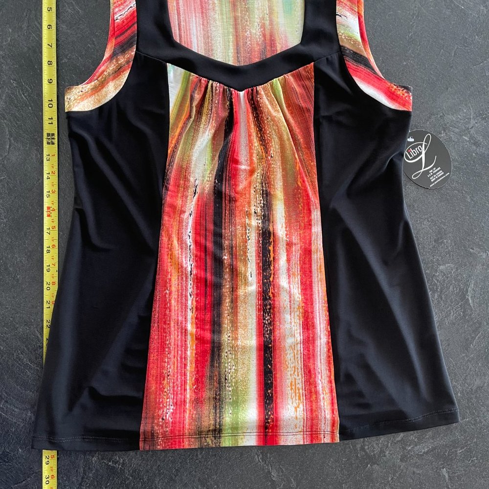 274 - NEW Libra Colorful Top - Picture 13 of 13